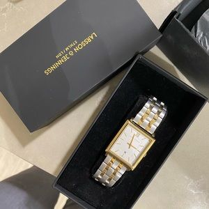Larsson and Jennings mixed gold 40mm Boyfriend watch